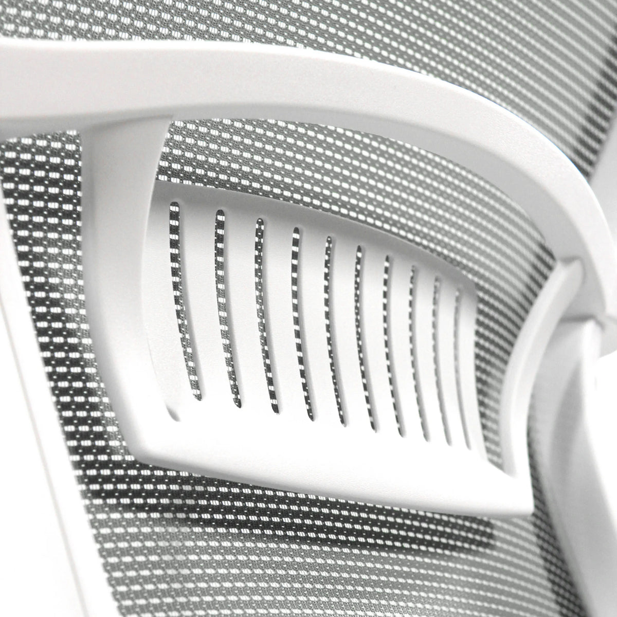 Supporto per schienale bianco con fessure di ventilazione della Sedia Home Office ESTRIA di hjh OFFICE