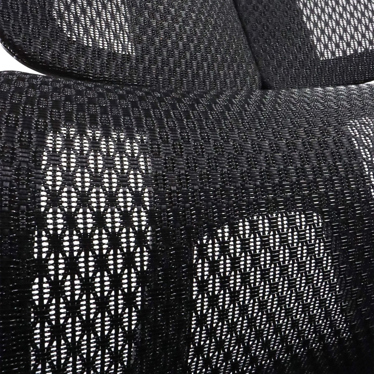 Tessuto in rete di nylon nero della sedia da ufficio professionale Ergo U2 Pro3 di hjh OFFICE