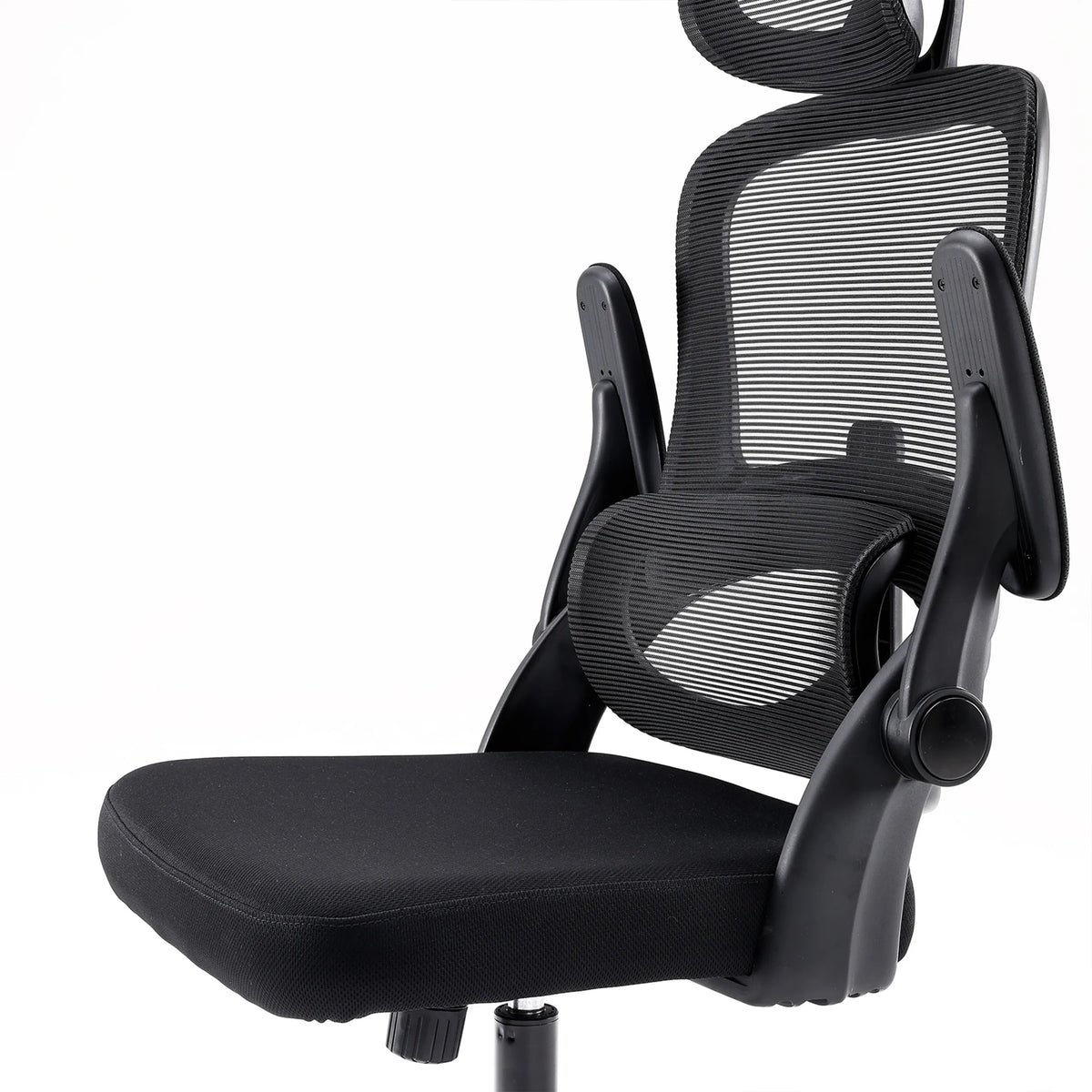 Seduta e schienale in rete della Sedia da ufficio professionale MC102C-M101 in nero di Sihoo