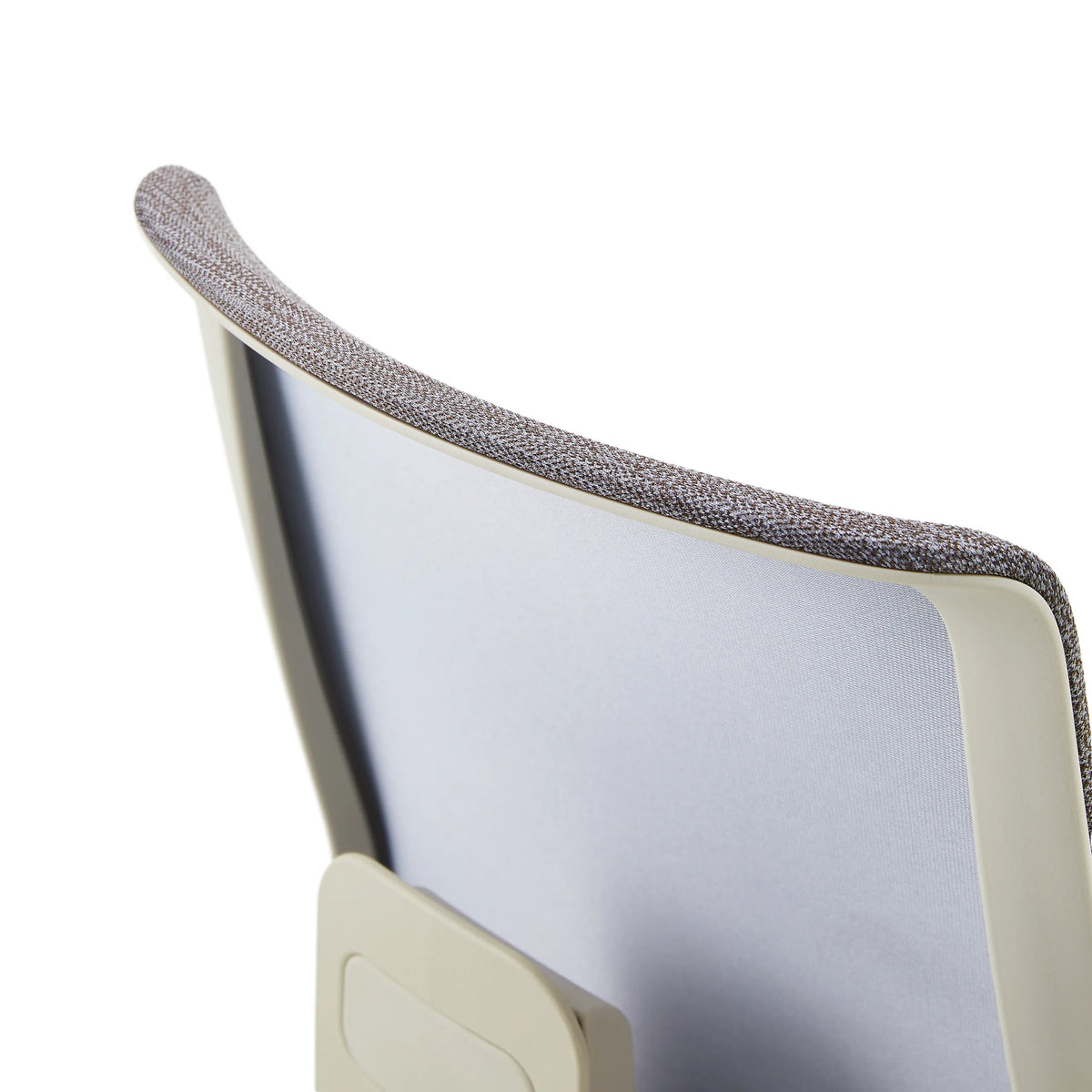 Bordo superiore dello schienale grigio della Sedia Home Office Sitflex Lady di hjh OFFICE