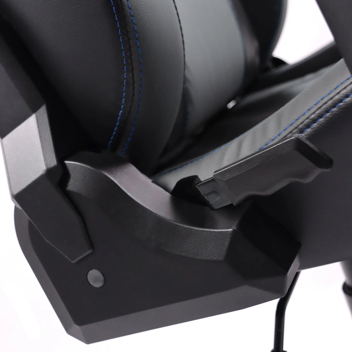 Meccanismo di regolazione e imbottitura della Sedia da gaming GAMEBREAKER POLARYS I in grigio e blu di hjh OFFICE