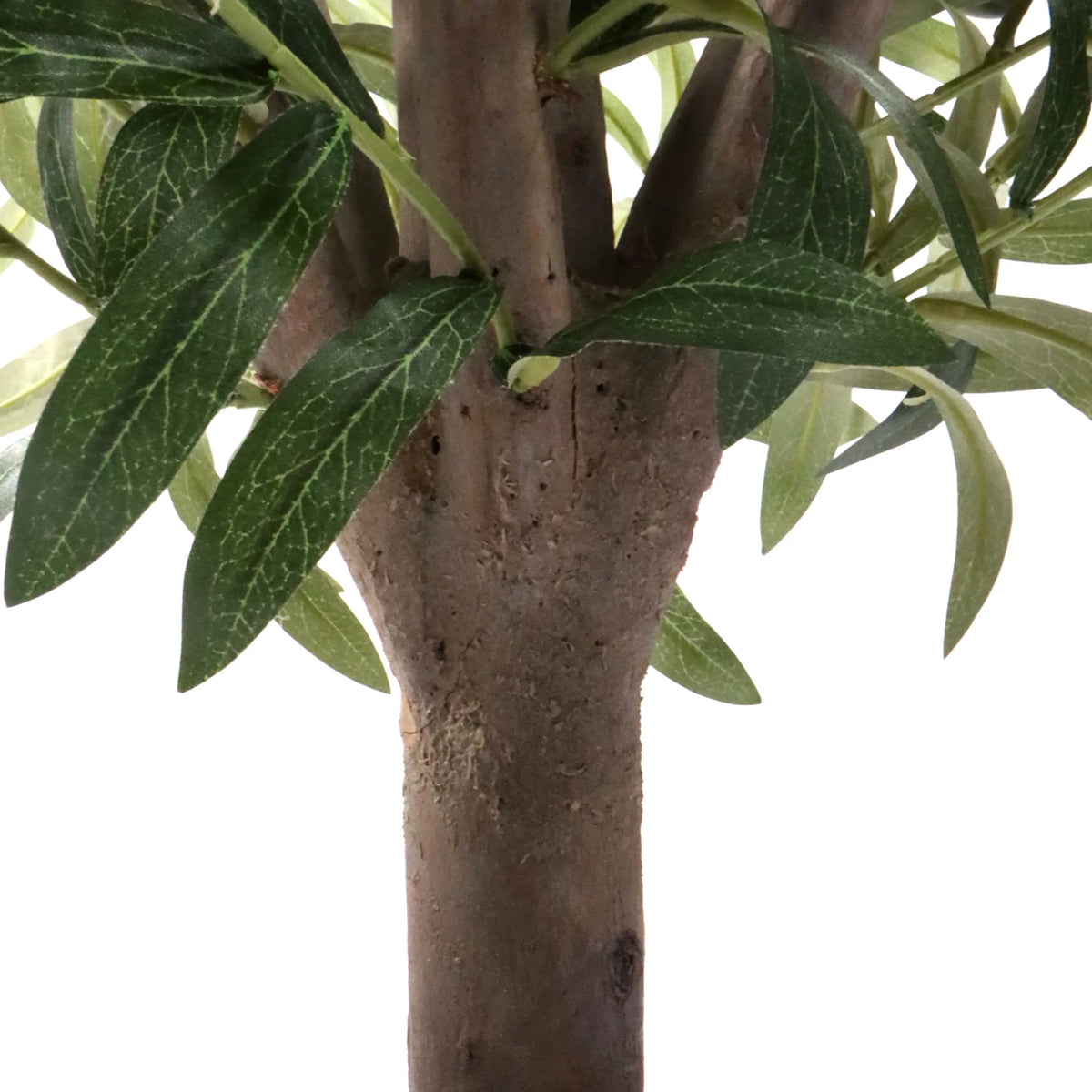 Fusto e foglie verdi della pianta artificiale Olive S di hjh OFFICE