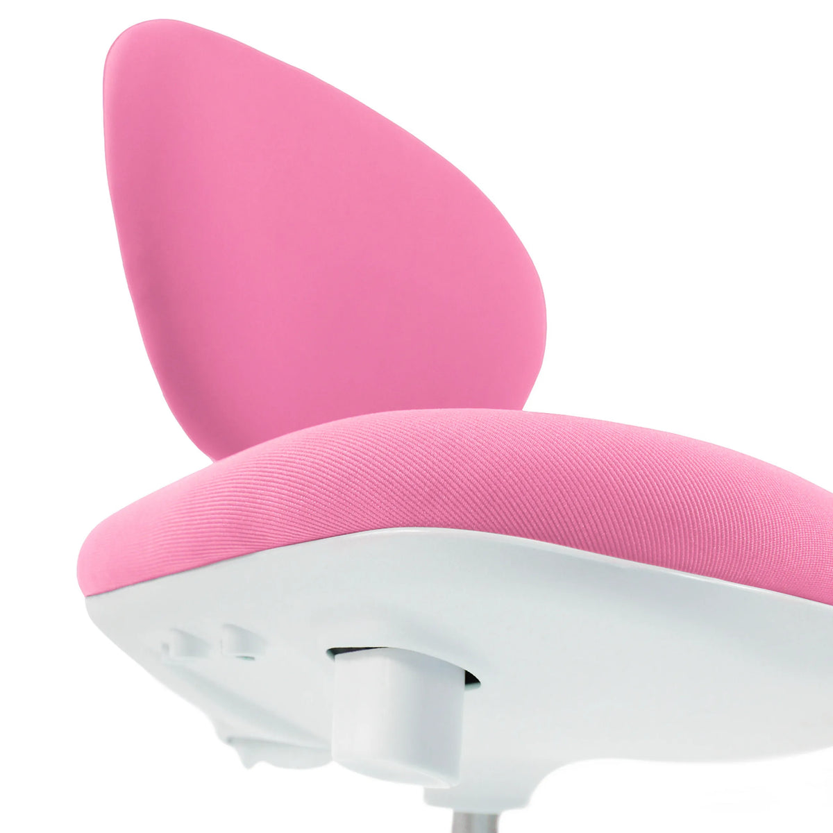 Seduta e schienale della Sedia girevole per bambini KID VIVO in rosa di hjh OFFICE