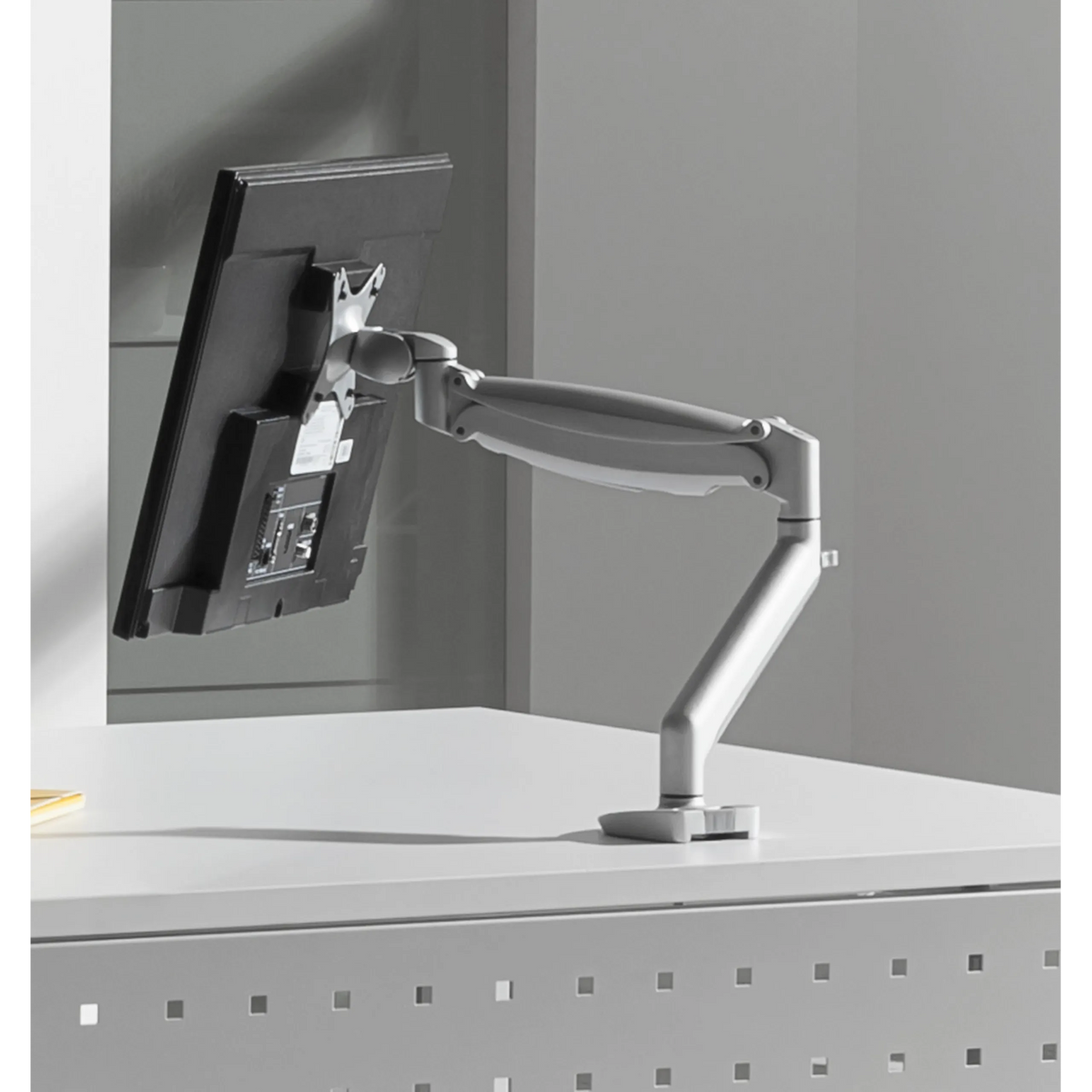 Braccio per schermo flessibile argentato degli Accessori CPSA di hjh OFFICE PRO