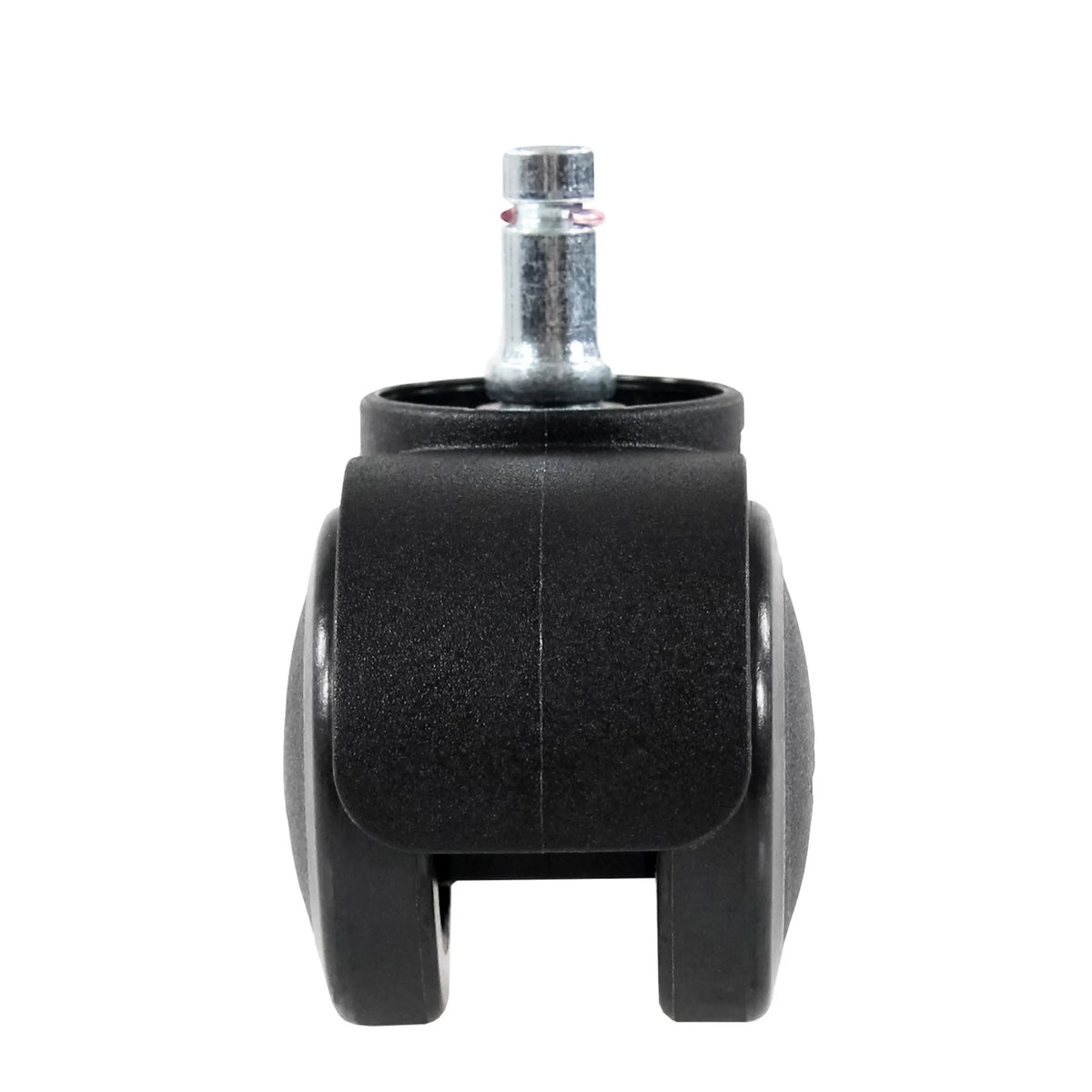 Rotelle per Sedia 5x ROLO ESD 10mm/50mm nere per pavimenti duri con perno in metallo argentato di hjh OFFICE