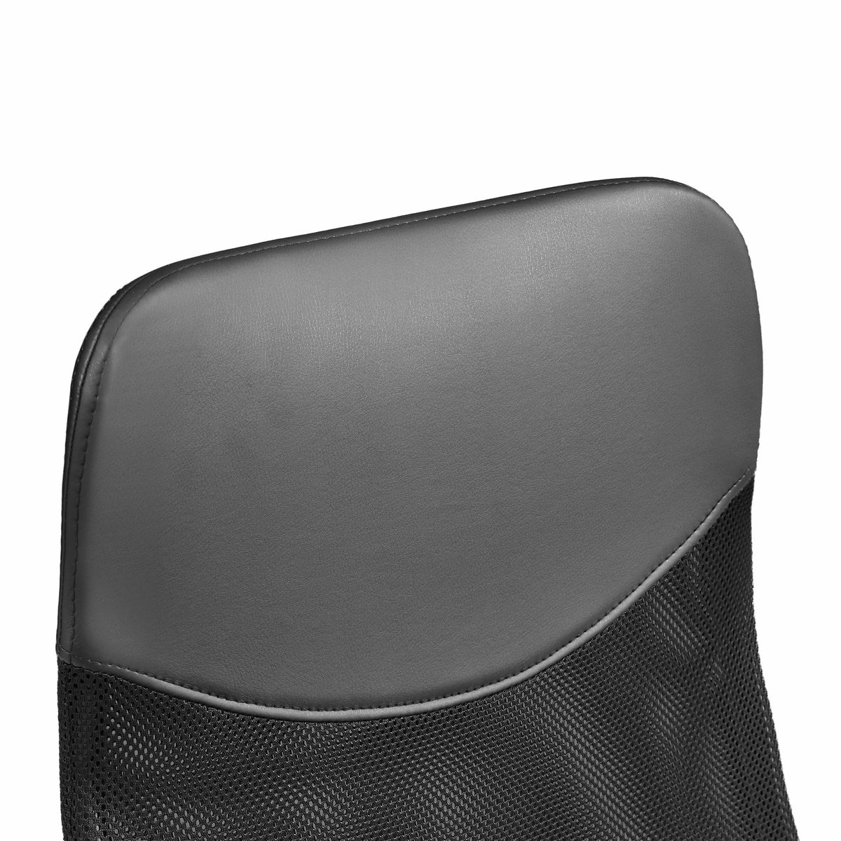 Poltrona Home Office PURE NET nera con schienale alto e rotelle di hjh OFFICE