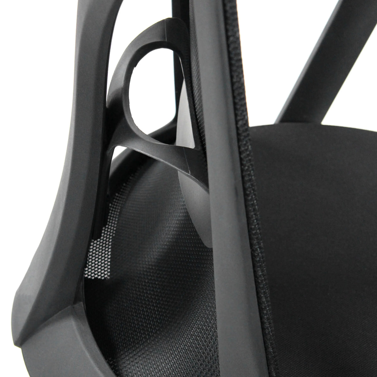Supporto laterale in plastica e tessuto a rete della Sedia Home Office FALUN BASIC di hjh OFFICE