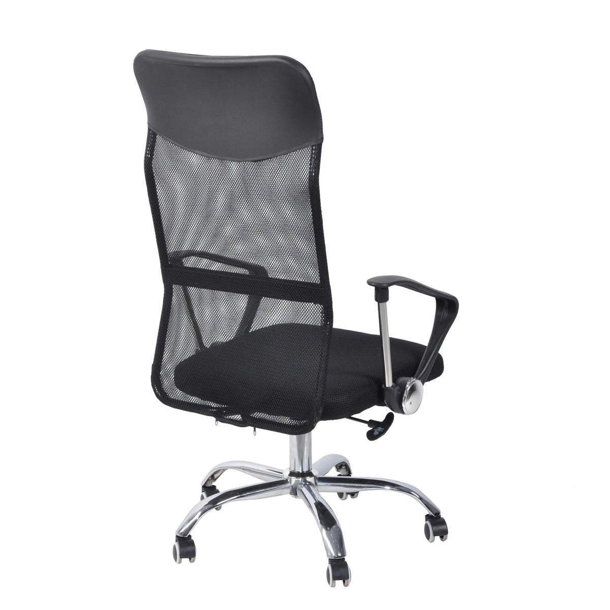 Poltrona Home Office Stryka Net con schienale in rete nero su base a stella di hjh OFFICE