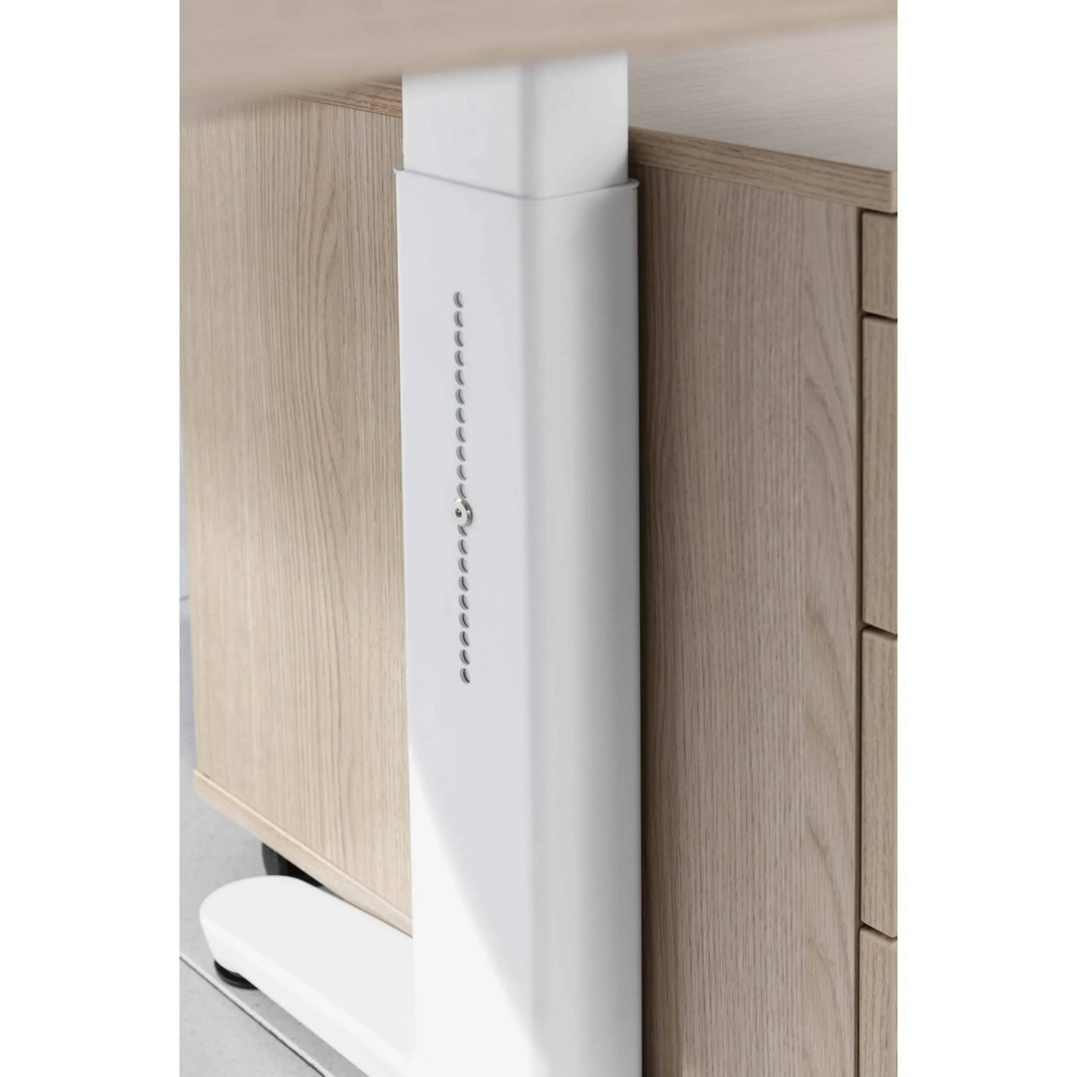 Colonna del gambale regolabile in altezza della scrivania XTRA XB 12 SS di hjh OFFICE PRO