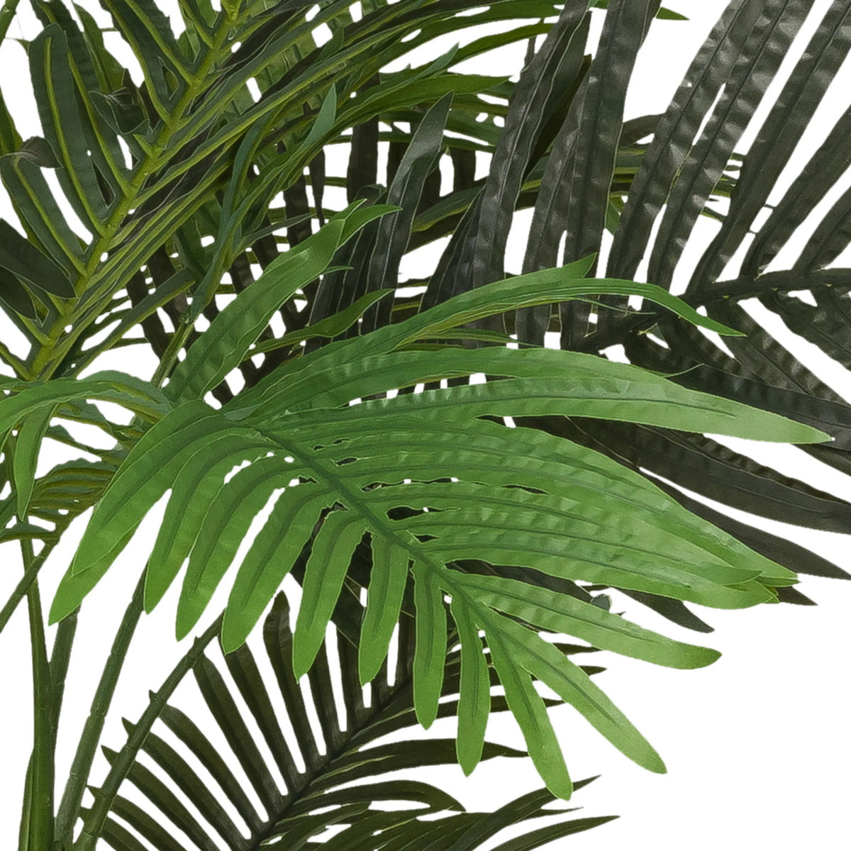 Foglie verdi della pianta artificiale ARECA II di hjh OFFICE