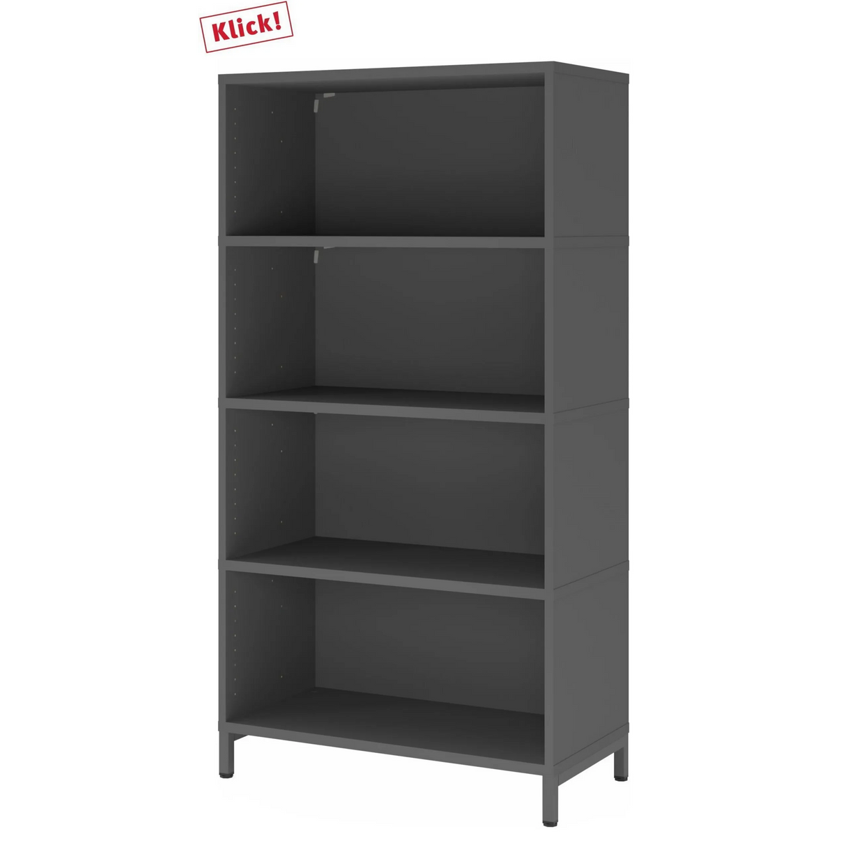 FlexWall | 4 OH | 4 x struttura con zoccolo