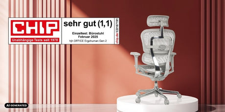 ERGOHUMAN – Testsieger im Vergleich der Bürostühle - buerostuhl24