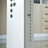 Struttura gambe regolabile in altezza in bianco della scrivania MEGA 612 W di hjh OFFICE PRO