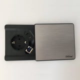 ELDO801 | Presa multipla (incl. fresatura) | 1 presa | 1 USB | 1 RJ45 - Accessori 