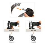 Istruzioni per la misurazione della larghezza del perno delle Rotelle per Sedia 5x ROLO GAME No-Noise 11mm/60mm da 10 mm e 11 mm di hjh OFFICE