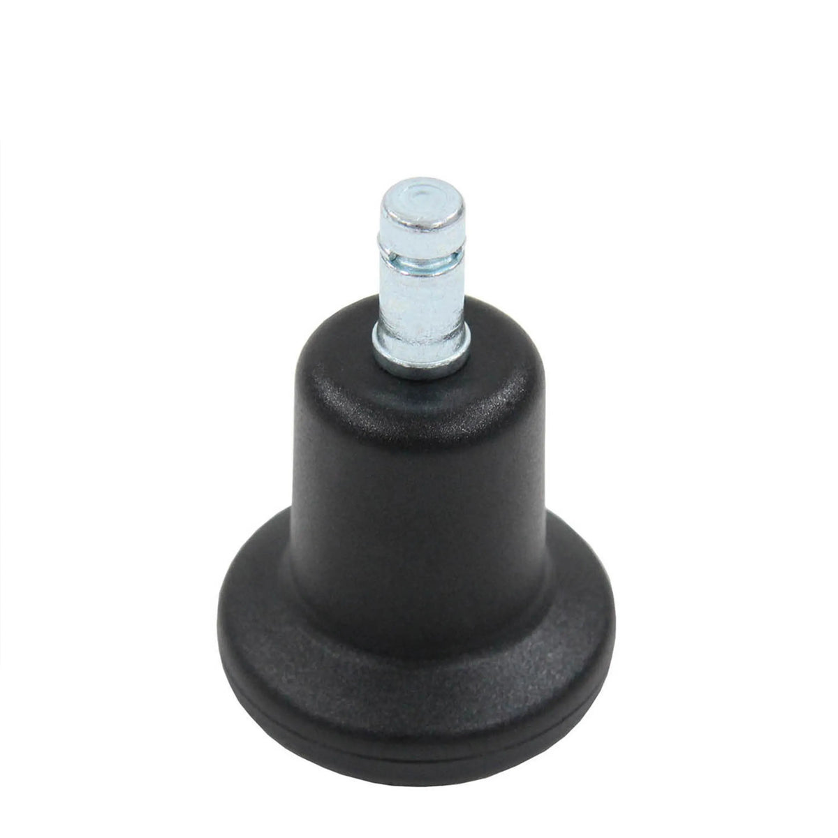 Piedini per sedie 5 x STAND Nr. 10 neri con perno in metallo da 10 mm per tutti i pavimenti di hjh OFFICE