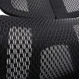 Tessuto in rete di nylon nero della sedia da ufficio professionale Ergo U2 Pro3 di hjh OFFICE