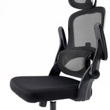 Seduta e schienale in rete della Sedia da ufficio professionale MC102C-M101 in nero di Sihoo