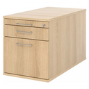 SIGNA TC20 | Roll container con registro assale | Legno - Cassettiera con rotelle 