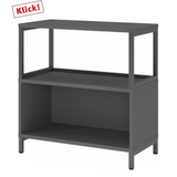 FlexWall | 2 OH | Struttura + telaio | con zoccolo 