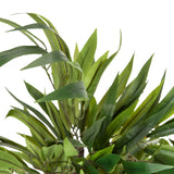 Foglie verdi della Piante artificiali MANGO di hjh OFFICE