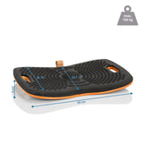 Disegno tecnico della Balance board ACTIV con dimensioni 50 x 30,5 cm e portata di 150 kg di hjh OFFICE