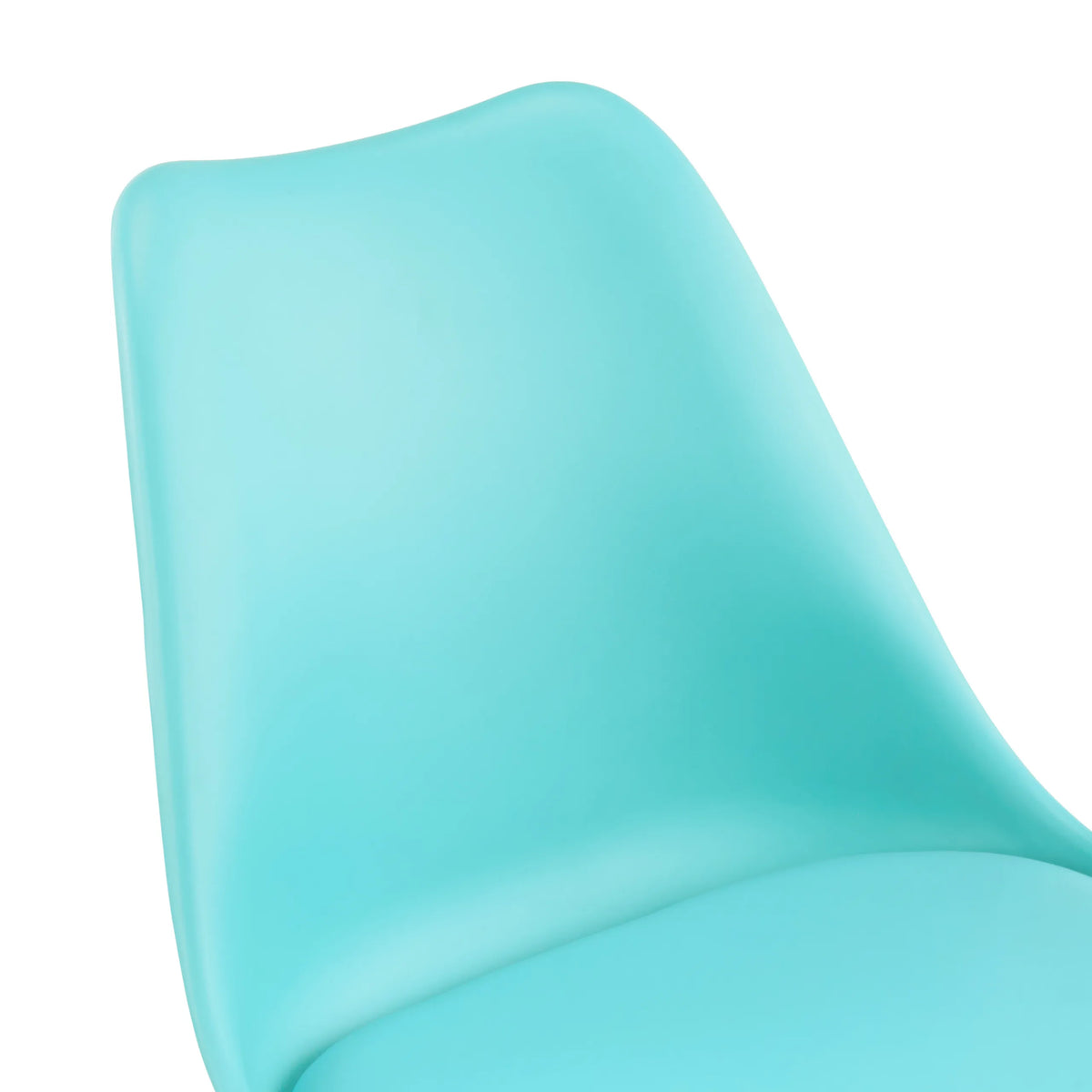 Schienale blu turchese della Sedia Home Office FANCY PRO di hjh OFFICE