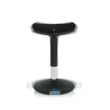 Funzione di rotazione a 360 gradi dell'Ausilio per la posizione eretta BALANCE SIT I B in nero di hjh OFFICE
