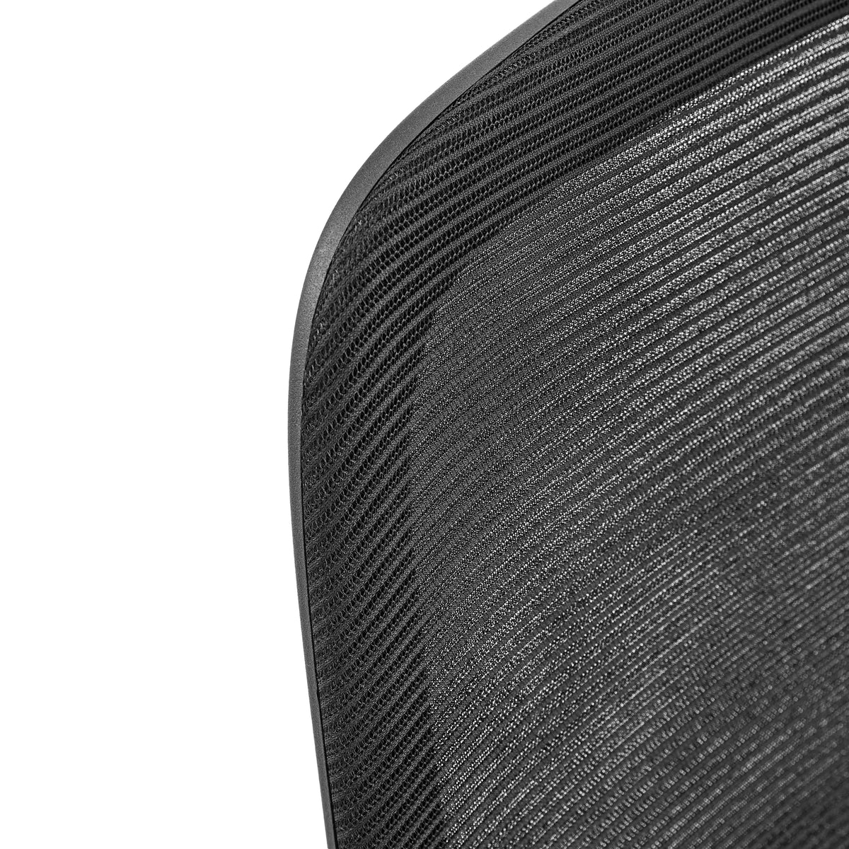 Rivestimento in rete nera della Sedia Home Office Explorer di MyBuero
