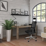 Sedia da ufficio professionale PORTO MAX HIGH con schienale in rete e poggiatesta in nero di hjh OFFICE