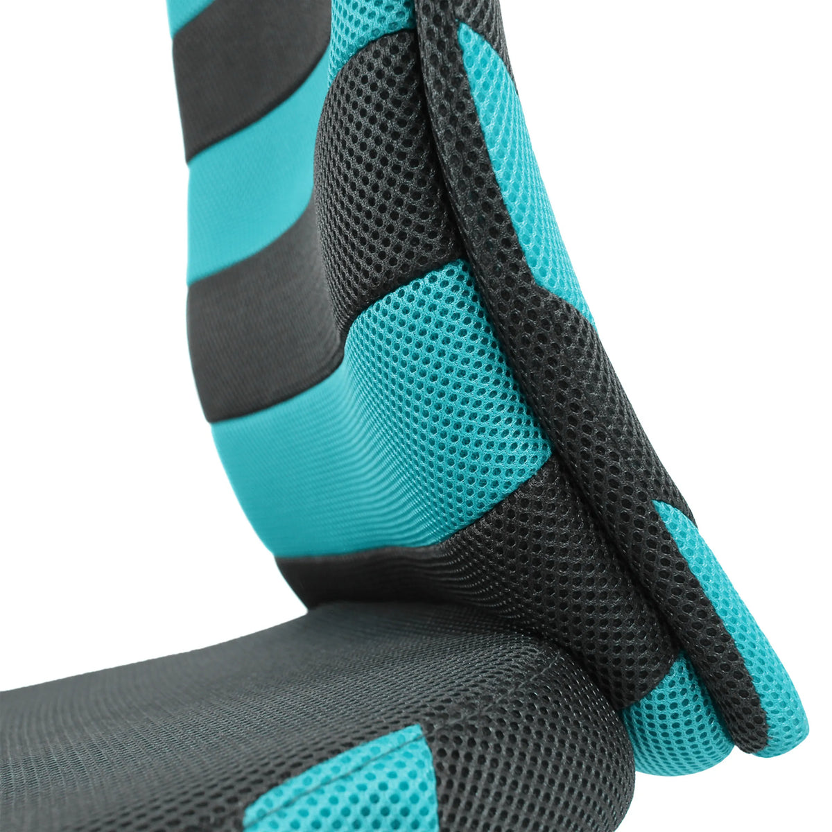 Imbottitura in mesh turchese-grigio della sedia girevole per bambini KIDDY COMFORT I di hjh OFFICE