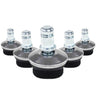 5 x STAND FZ | 11 mm | Filzgleiter | Hartboden - Stuhlgleiter - buerostuhl24