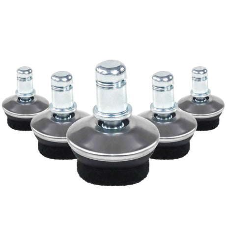 5 x STAND FZ | 11 mm | Filzgleiter | Hartboden - Stuhlgleiter - buerostuhl24