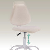Pistone a gas regolabile in altezza della sedia girevole per bambini Lumikid in beige di hjh OFFICE