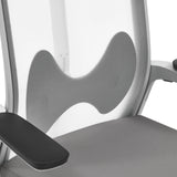 Cuscino di supporto lombare grigio della Sedia da ufficio professionale ARCEO W di hjh OFFICE