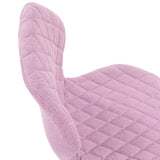 Rivestimento imbottito rosa della Sedia girevole per bambini JOY II di hjh OFFICE