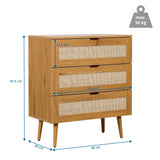 Disegno tecnico della Cassettiera BOHEO K di 80 × 40 cm con portata massima di 50 kg di hjh LIVING