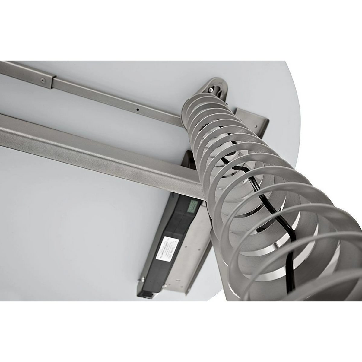 Spirale per cavi verticale argentata degli Accessori CKXE di hjh OFFICE PRO