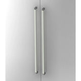 Due maniglie in metallo cromato color argento del mobile SIGNA G 7700 di hjh OFFICE PRO