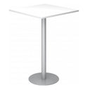 BISTRO H88Q S | Tavolino alto | 80x80 | Argento - Sistema tavolo da conferenza 