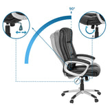 Angolo di inclinazione regolabile fino a 90 gradi della Sedia Home Office RELAX CL150 di MyBuero