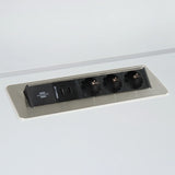 ELDUSB1 | Multipresa (incl. fresatura) | 3 prese | 2 USB - Accessori 