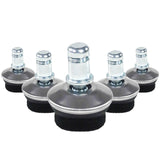 5 x STAND FZ | 11 mm | feltrini | pavimento duro - Piedini per sedie 