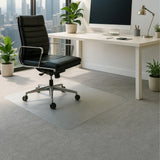 Tappetino trasparente ULTIMAT II in policarbonato per moquette di Floortex