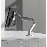 Braccio per schermo flessibile argentato degli Accessori CPSA di hjh OFFICE PRO