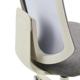 Supporto laterale dello schienale della Sedia Home Office Sitflex Lady in grigio di hjh OFFICE