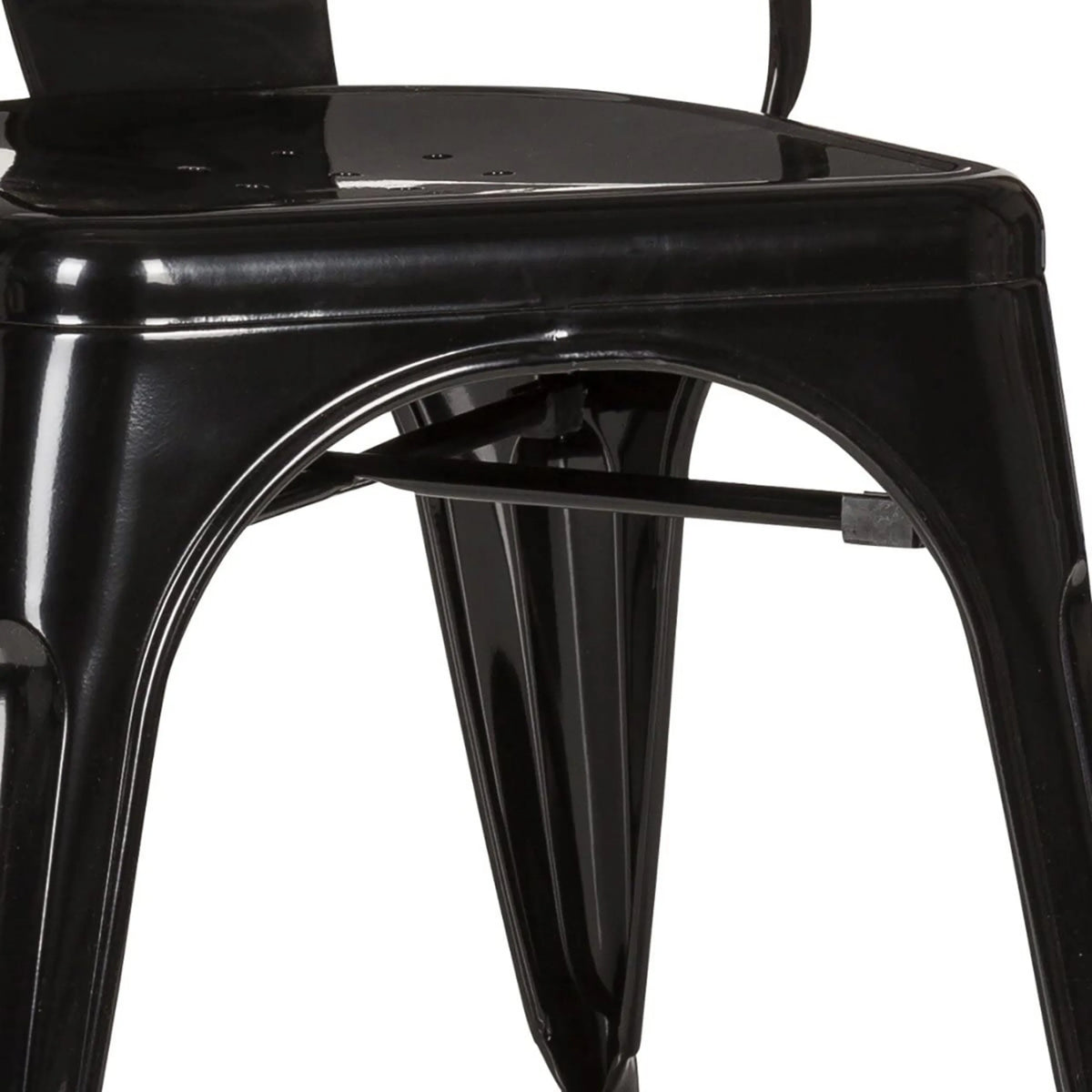 Sottostruttura con rinforzo della Sedia bistro VANTAGGIO COMFORT in nero di hjh OFFICE