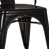 Sottostruttura con rinforzo della Sedia bistro VANTAGGIO COMFORT in nero di hjh OFFICE