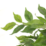 Foglie verdi della Piante artificiali FICUS I di hjh OFFICE