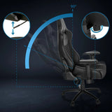 Schienale regolabile fino a 90 gradi della Sedia da gaming GAMEBREAKER SX 04 di hjh OFFICE